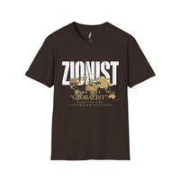 Zionist- The Only "Globalist" Fighting for Sovereign Nations T-Shirt view 5