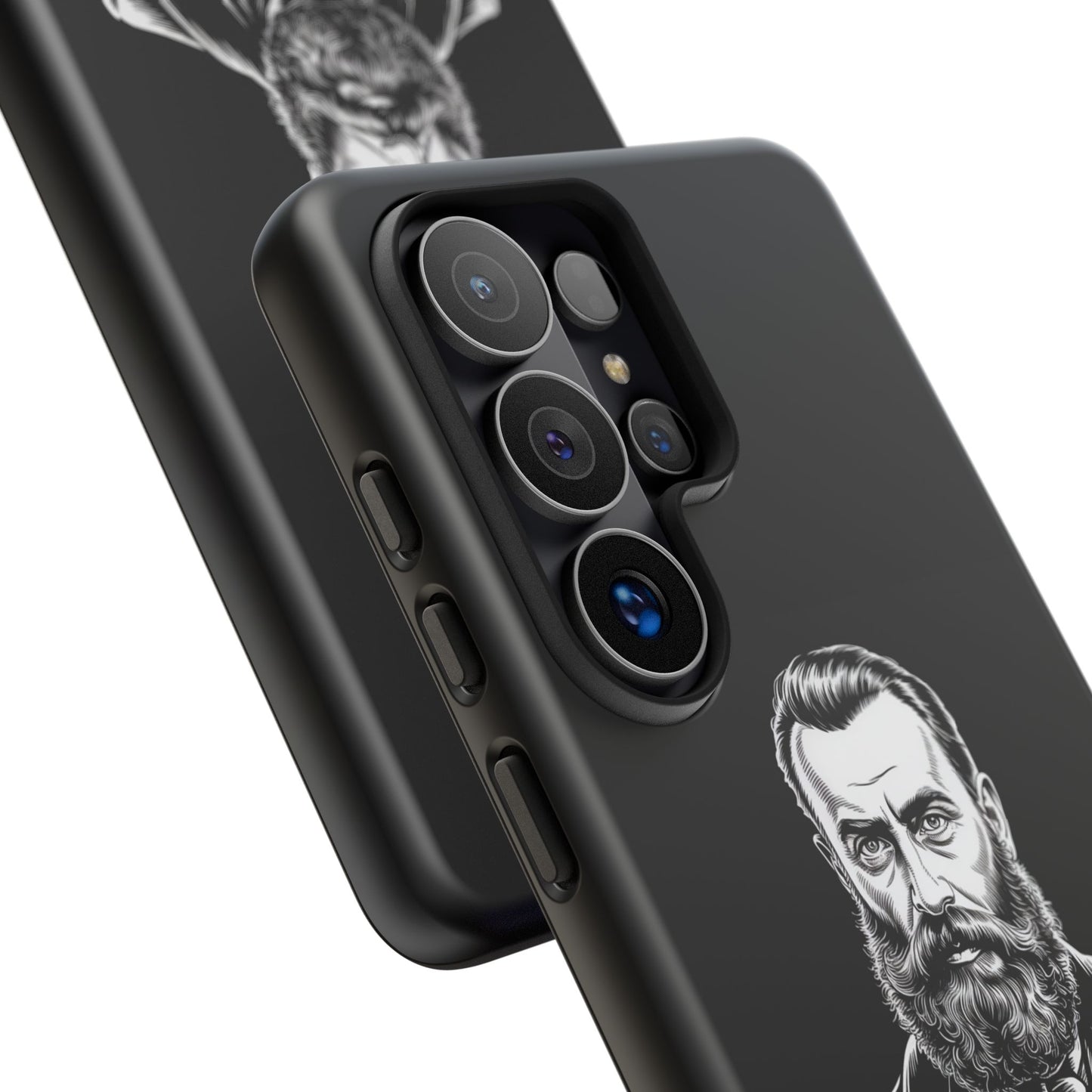 If You Will It — Herzl Portrait Phone Case