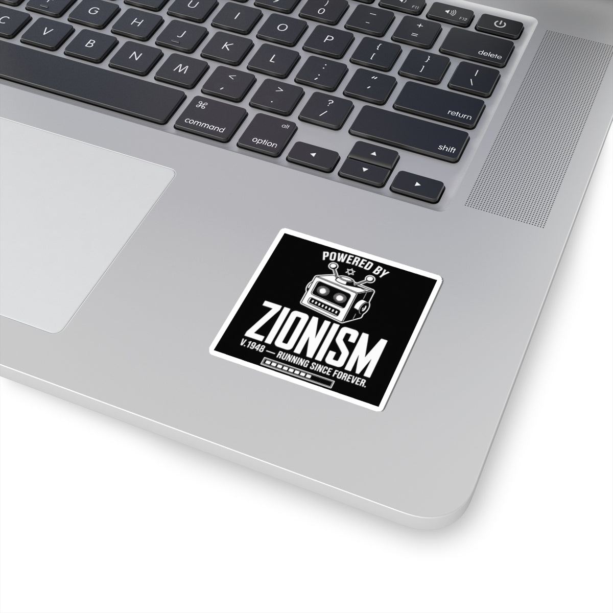 Powered by Zionism - Sticker