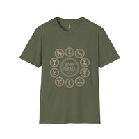 Bnei Israel – 12 Tribes of Israel Tee view 3