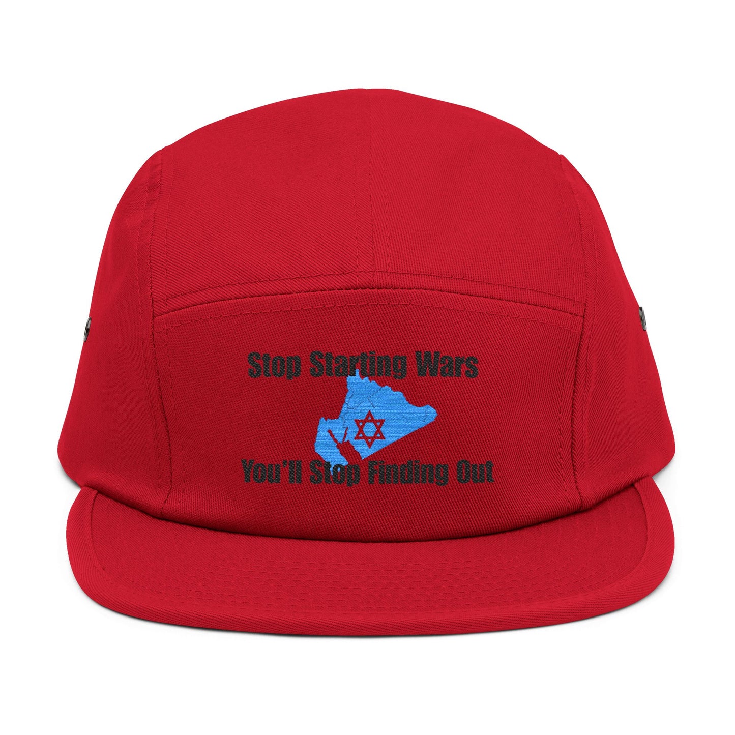 5-Panel Embroidered Cap - FAFO