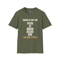 He Has A Type Tee - Tucker's Strongman Lineup view 5