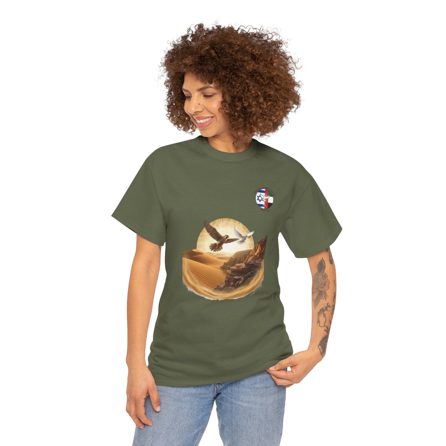 Desert Sunset Eagle T-Shirt