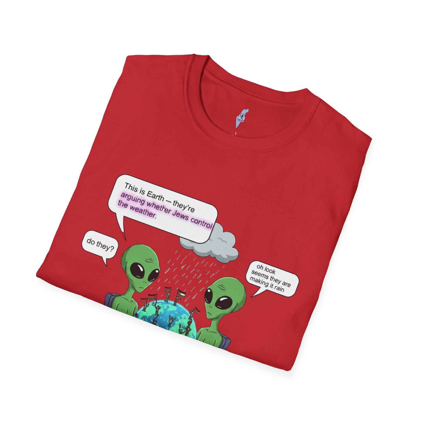 Aliens:  "Jews Control the Weather? - Only When During Protests"