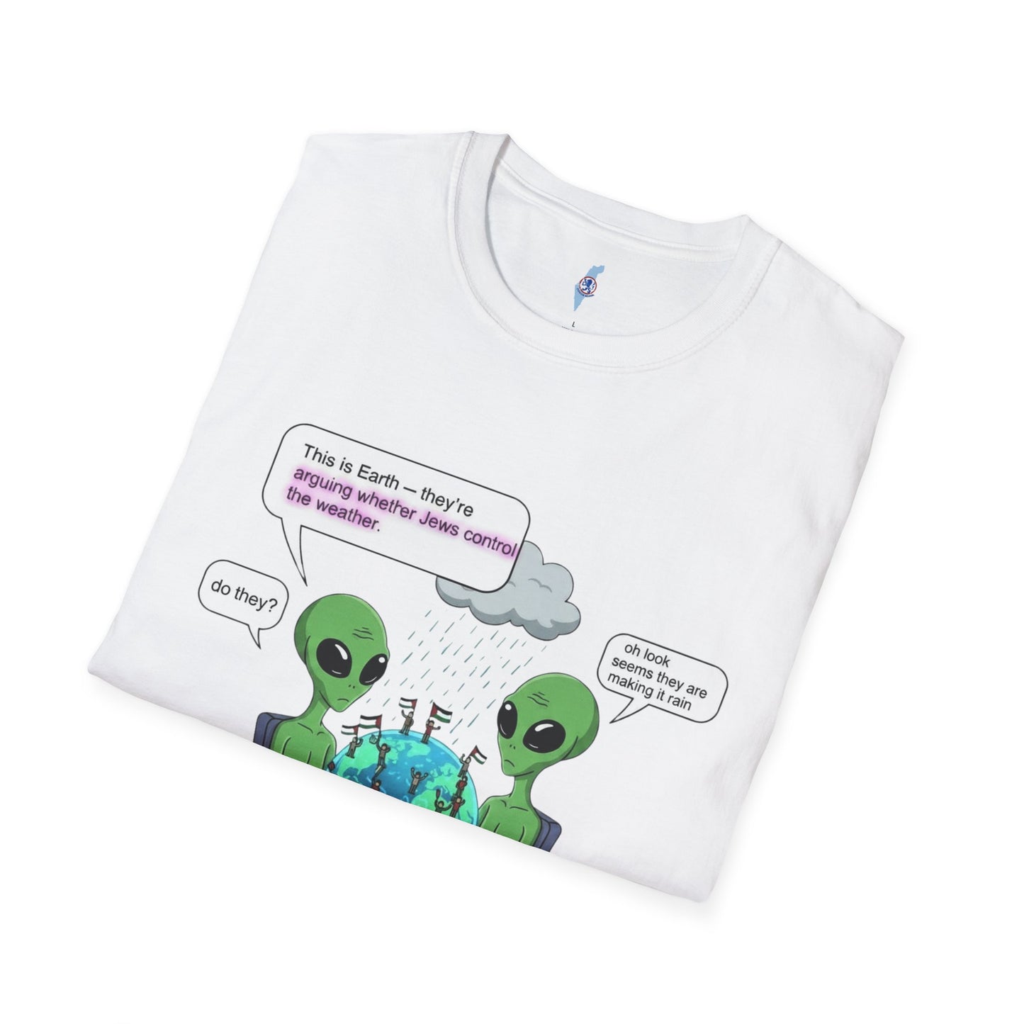 Aliens:  "Jews Control the Weather? - Only When During Protests"