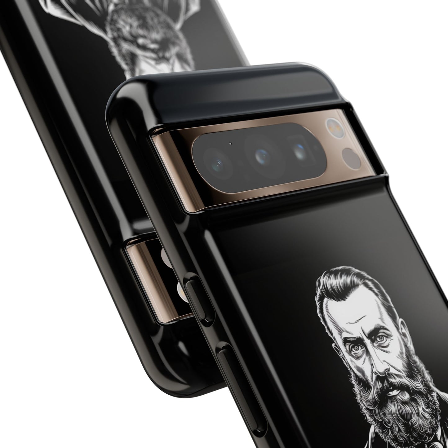 If You Will It — Herzl Portrait Phone Case