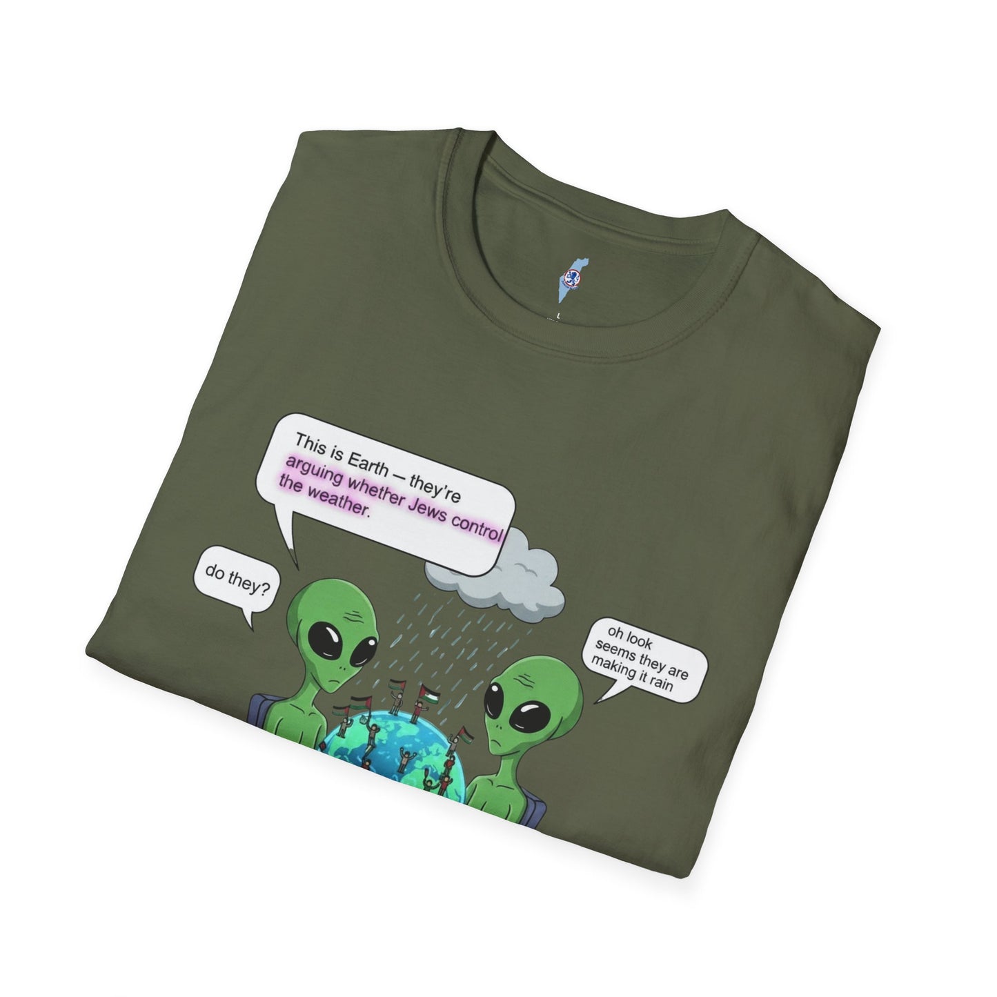 Aliens:  "Jews Control the Weather? - Only When During Protests"