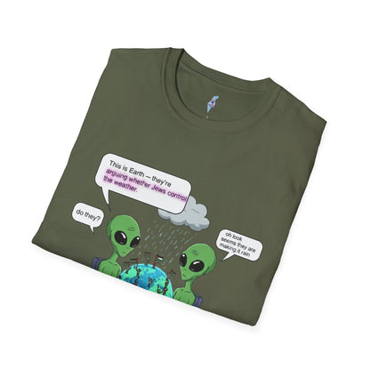 Aliens:  "Jews Control the Weather? - Only When During Protests"