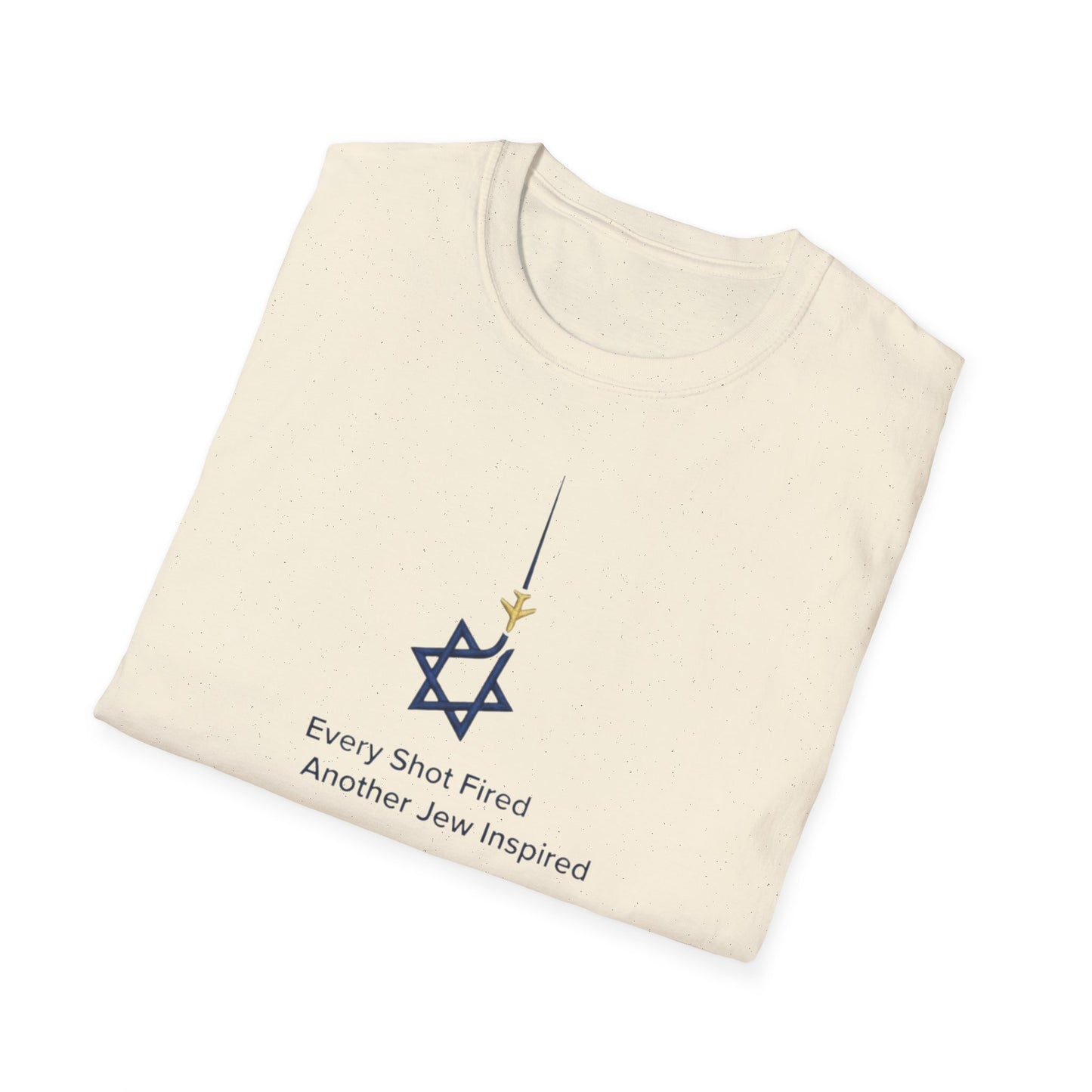 "Every Shot Fired-Another Jew Inspired" - Minimalist