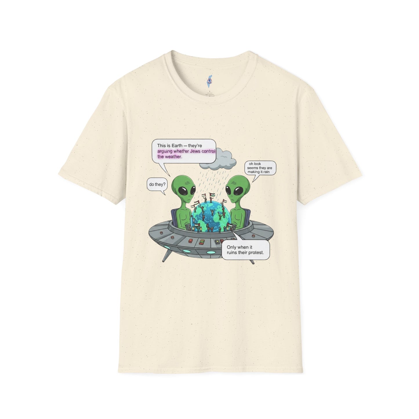 Aliens:  "Jews Control the Weather? - Only When During Protests"