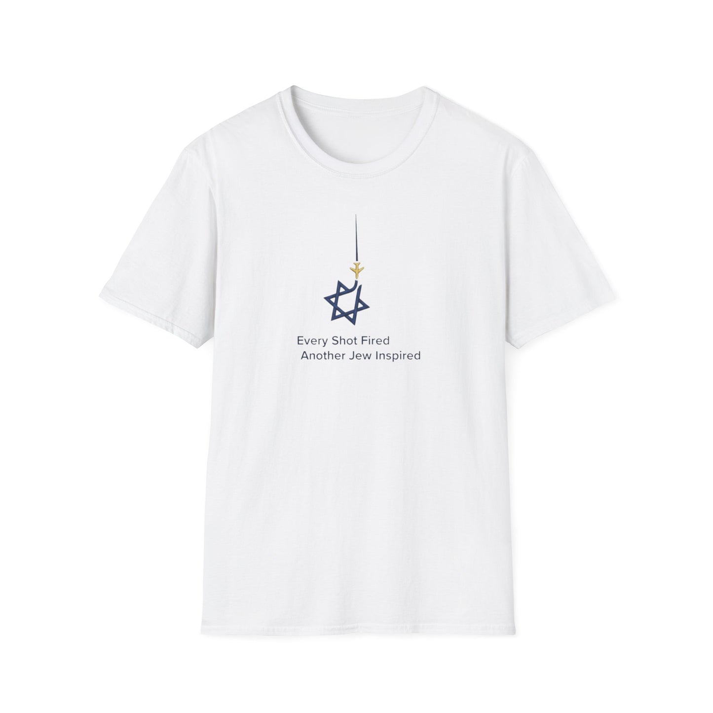 "Every Shot Fired-Another Jew Inspired" - Minimalist