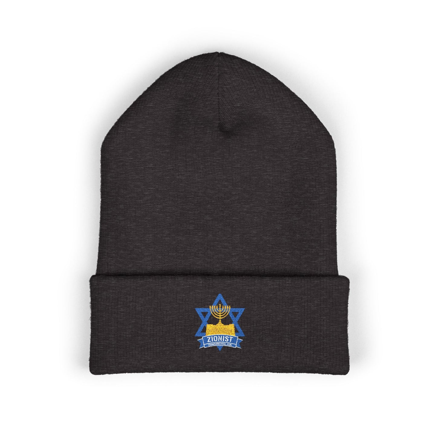 Star of David Cuffed Beanie