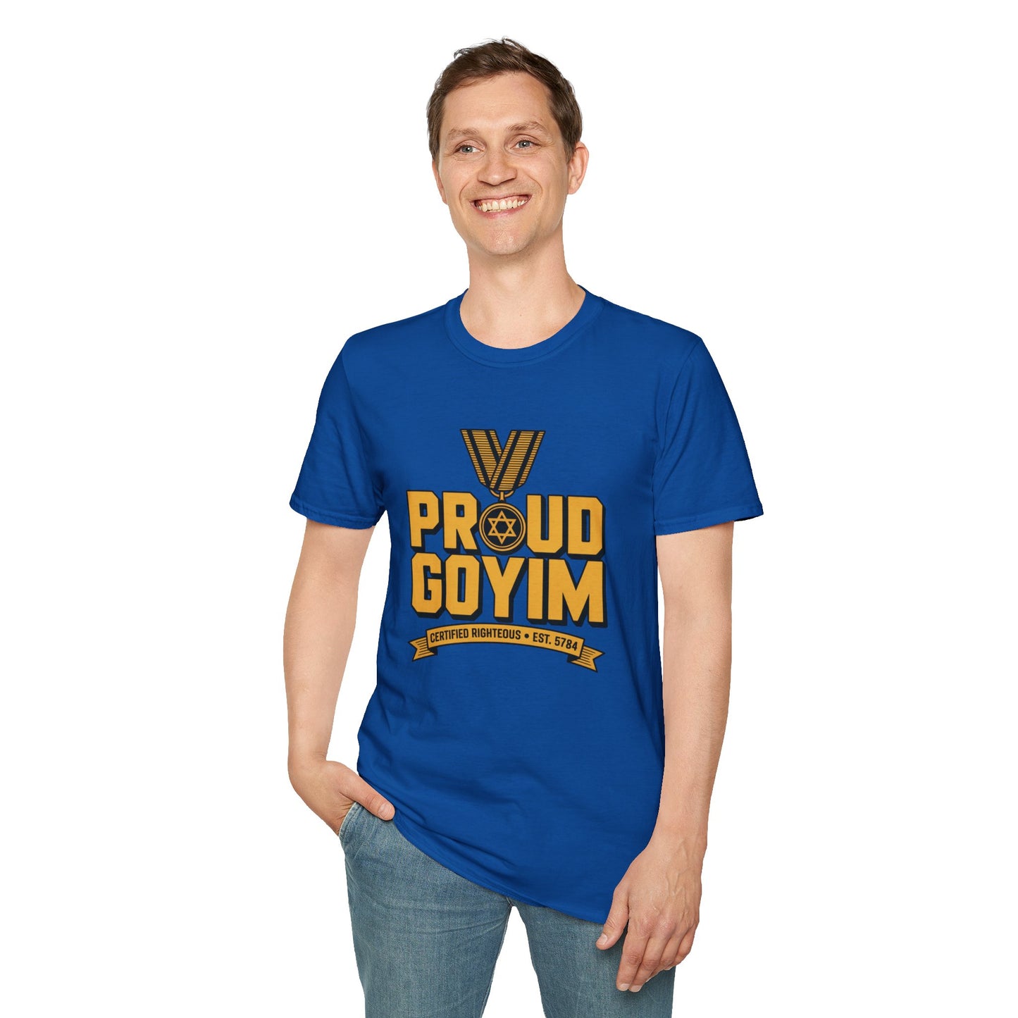 Proud Goyim T-Shirt  -Gold Medal Nations