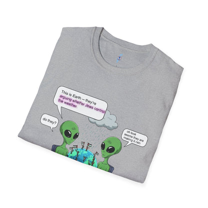 Aliens:  "Jews Control the Weather? - Only When During Protests"