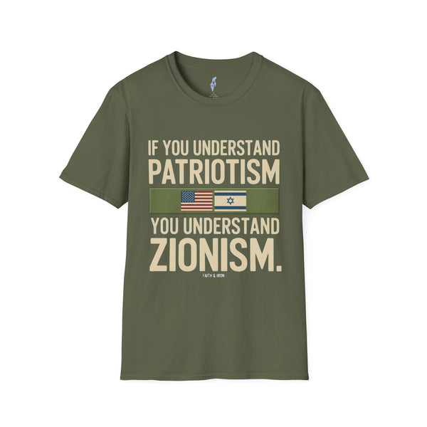 If You Understand Patriotism, You Understand Zionism — Tee