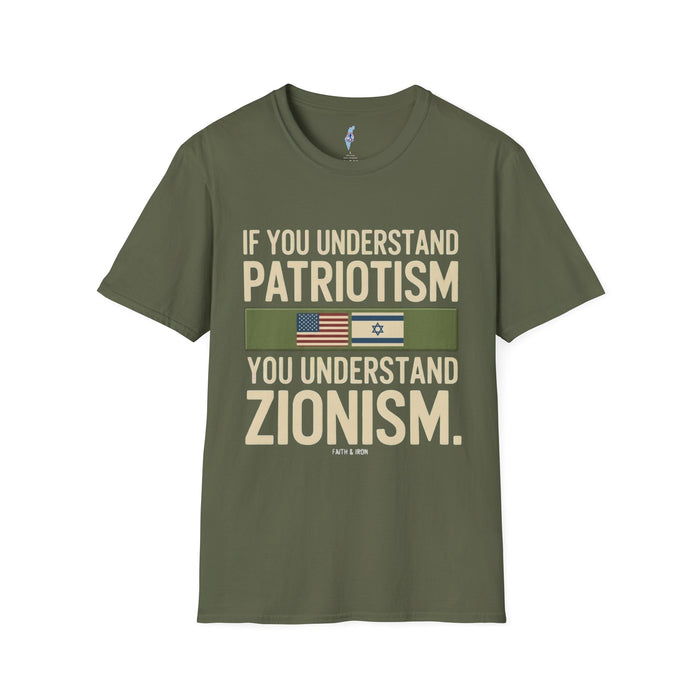 If You Understand Patriotism, You Understand Zionism — Tee