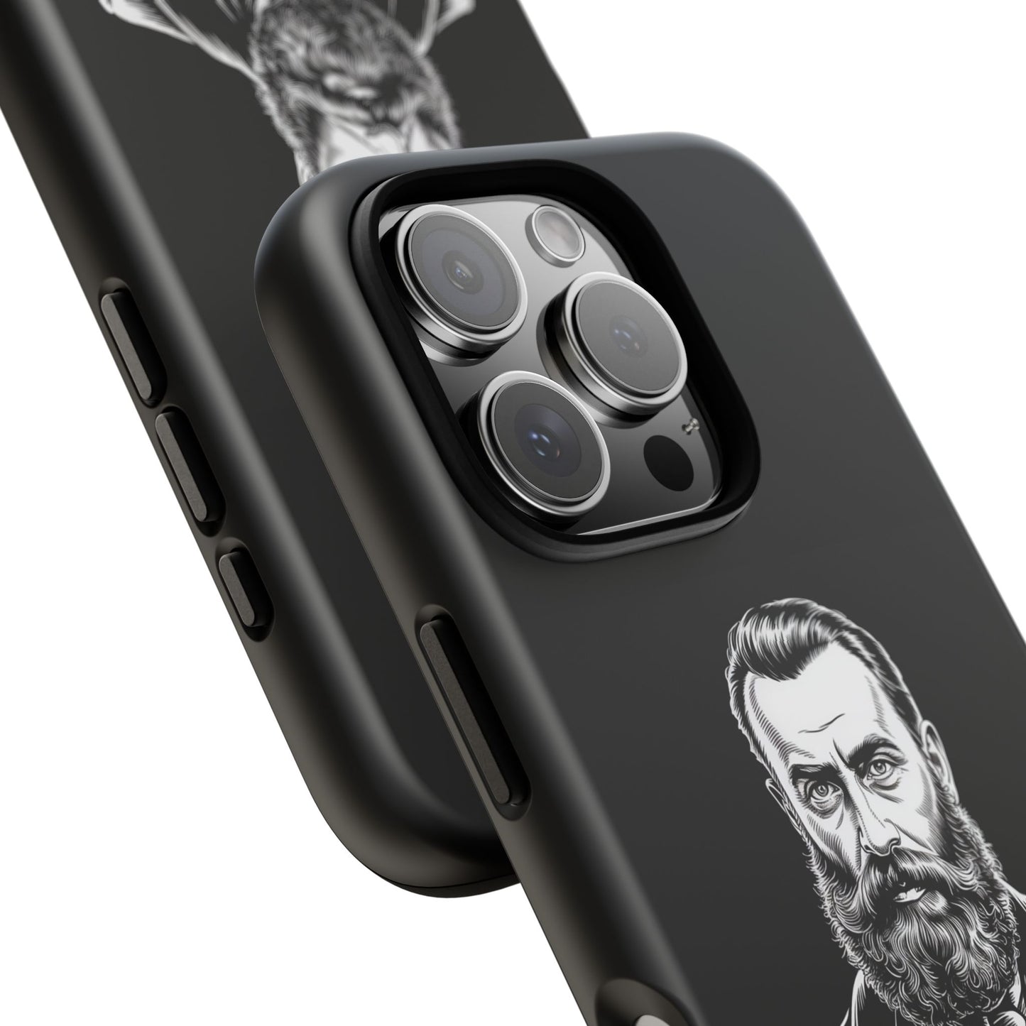 If You Will It — Herzl Portrait Phone Case