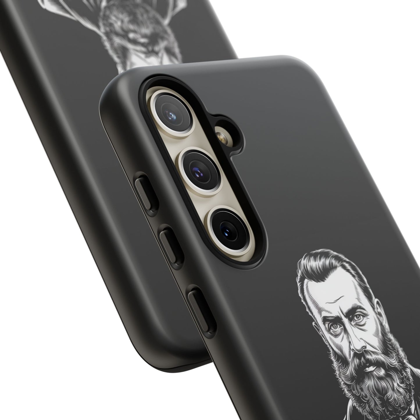 If You Will It — Herzl Portrait Phone Case