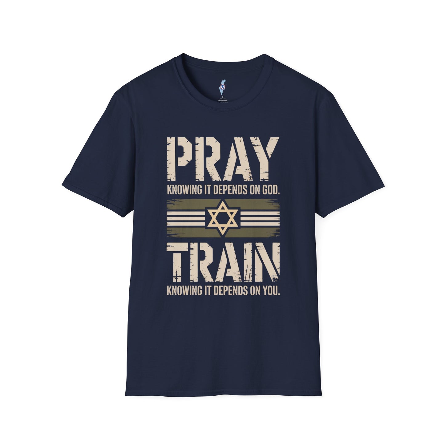 Pray & Train Tee — Star of David Edition