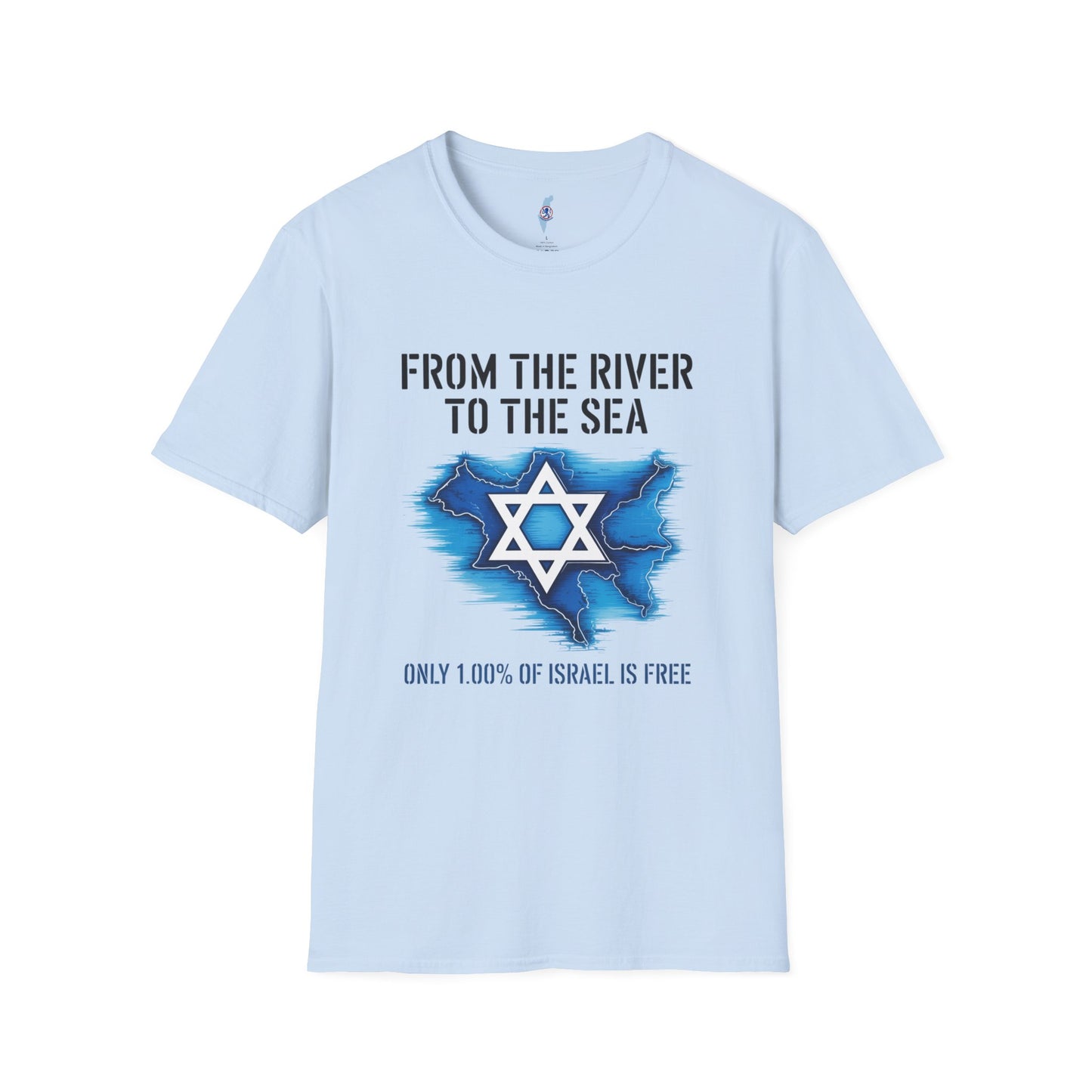 River to the Sea Israel Version Tee