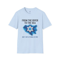 River to the Sea Israel Version Tee view 4