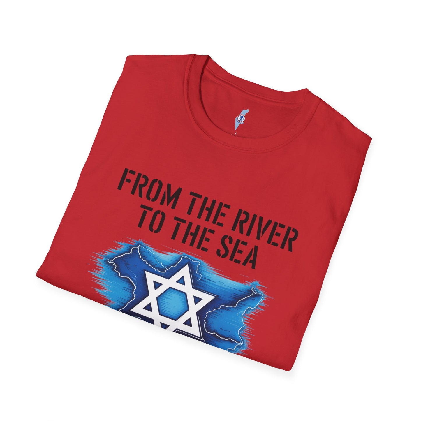 River to the Sea Israel Version Tee