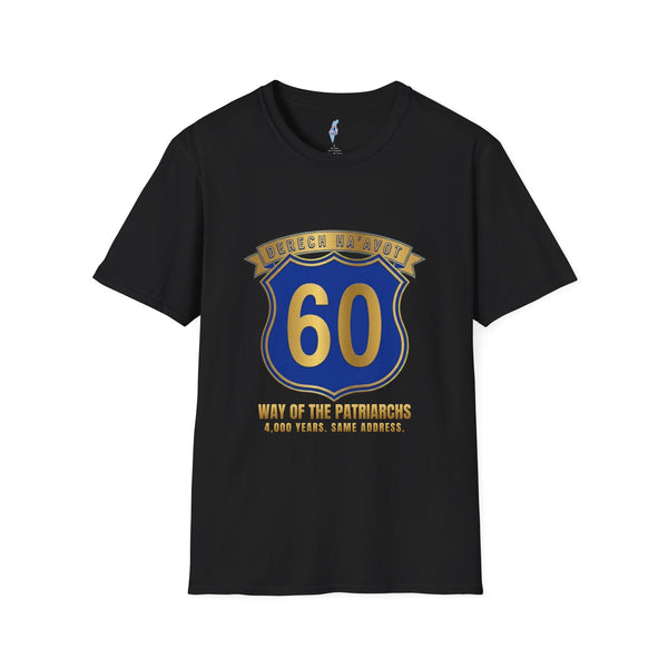 Route 60 Biblical Highway Tee | Way of the Patriarchs | Limited Edition Front & Back