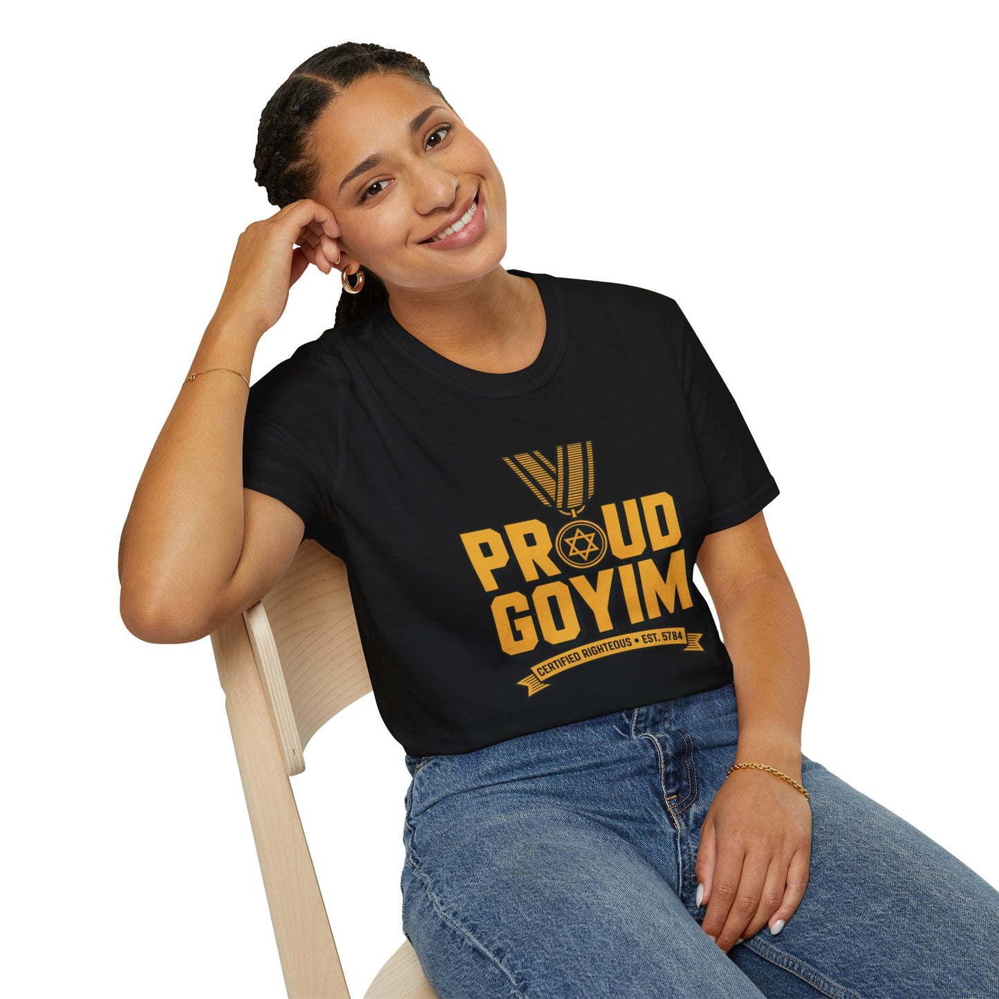 Proud Goyim T-Shirt  -Gold Medal Nations