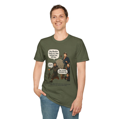 The Stone Tricked Us – Premium T-shirt