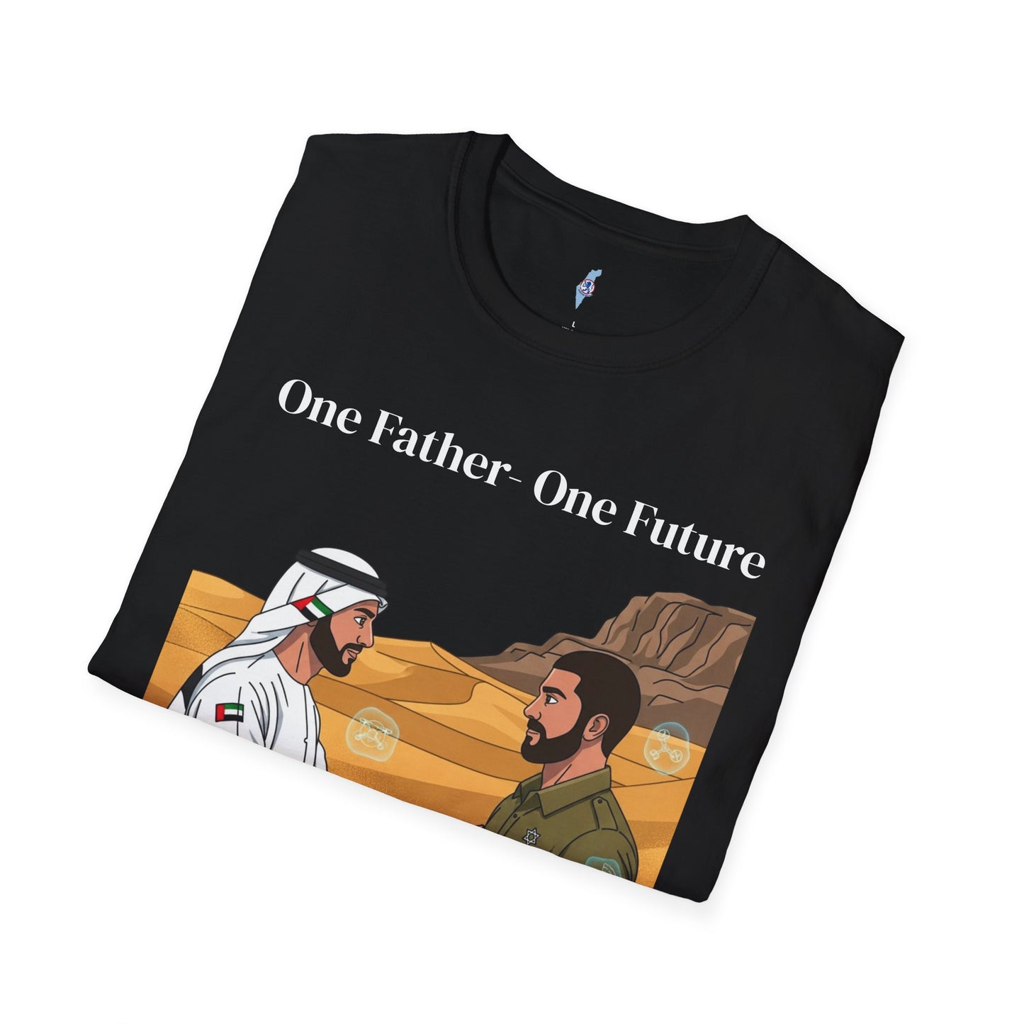 One Father One Future T-Shirt — Unity Israel UAE Peace Design