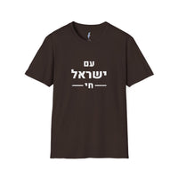 Am Yisrael Chai Tee · Distressed Hebrew · עם ישראל חי view 2