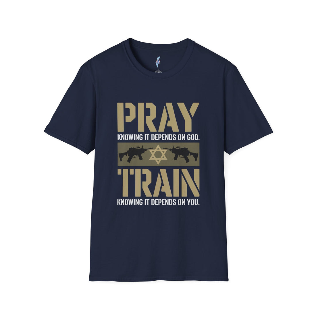 Pray & Train Tee — Star of David Edition