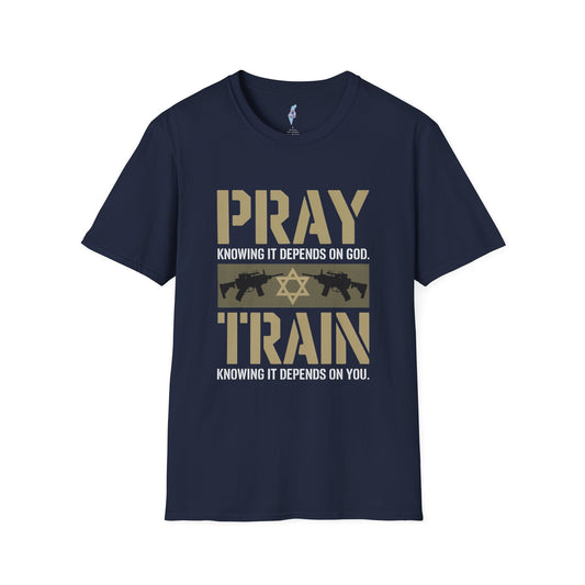 Pray & Train Tee — Star of David Edition