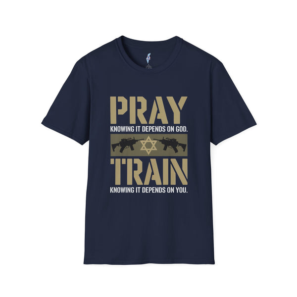 Pray & Train Tee — Star of David Edition