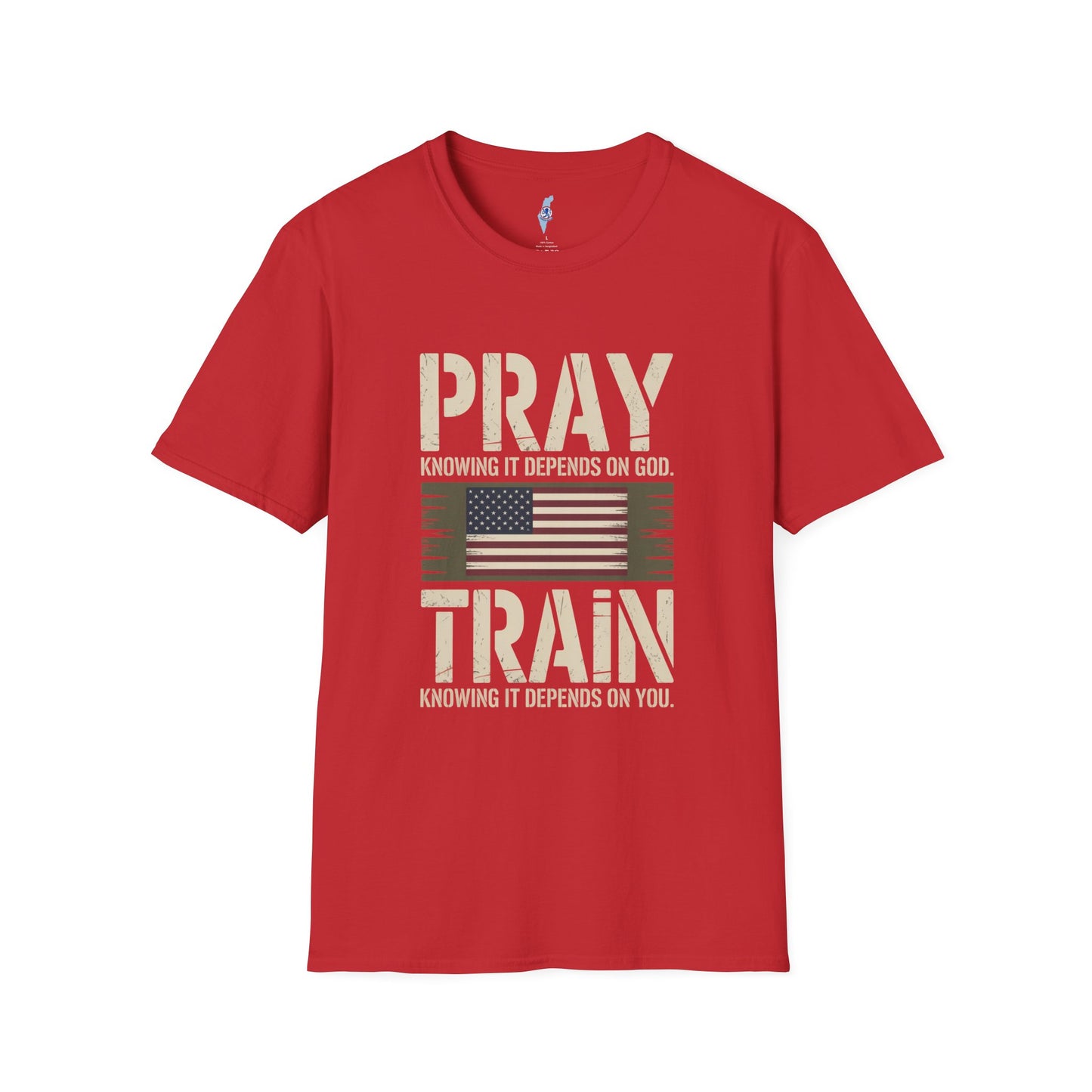 Pray & Train Tee — Faith Meets Effort