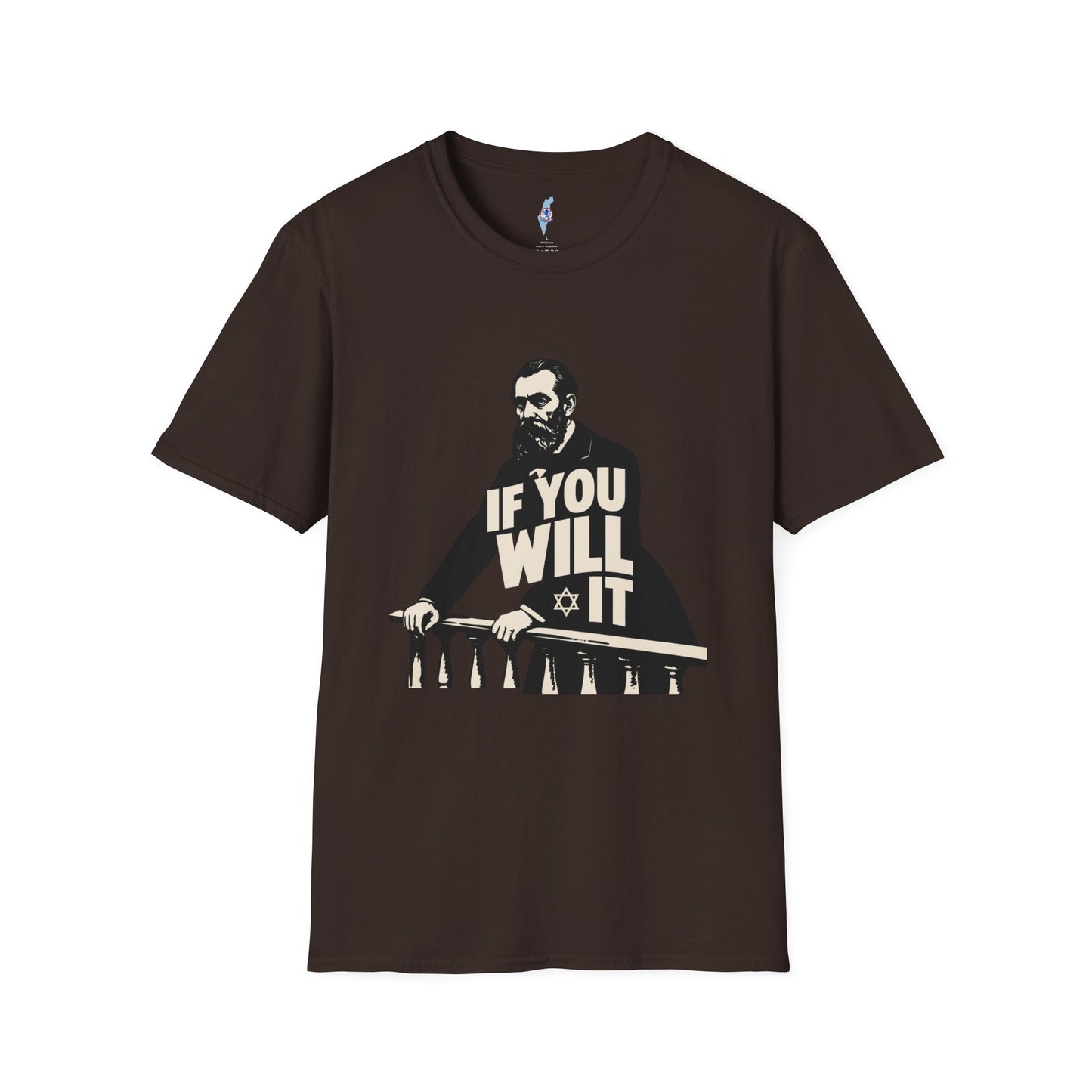 If You Will It — Herzl Quote Tee (Variant Edition)