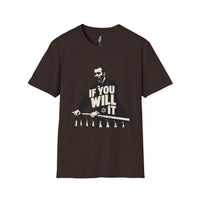 If You Will It — Herzl Quote Tee (Variant Edition) view 1