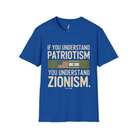 If You Understand Patriotism, You Understand Zionism — Tee view 4