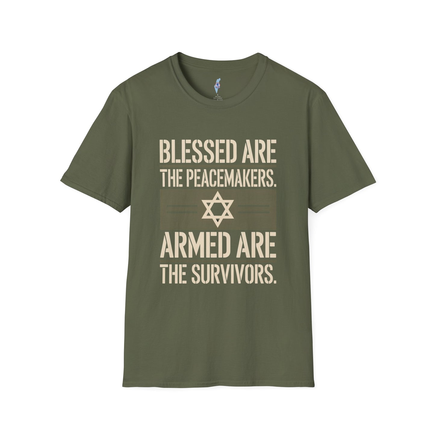 Blessed Are the Peacemakers, Armed Are the Survivors Tee