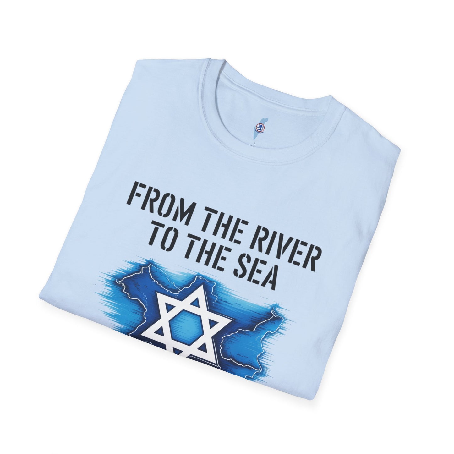 River to the Sea Israel Version Tee