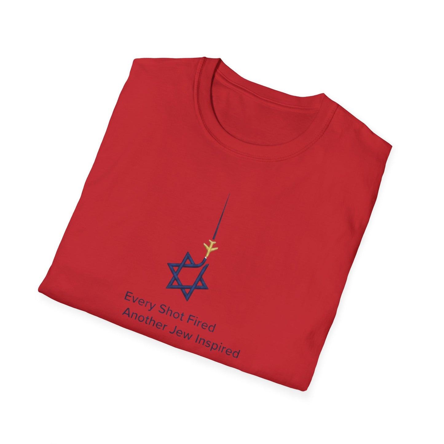 "Every Shot Fired-Another Jew Inspired" - Minimalist