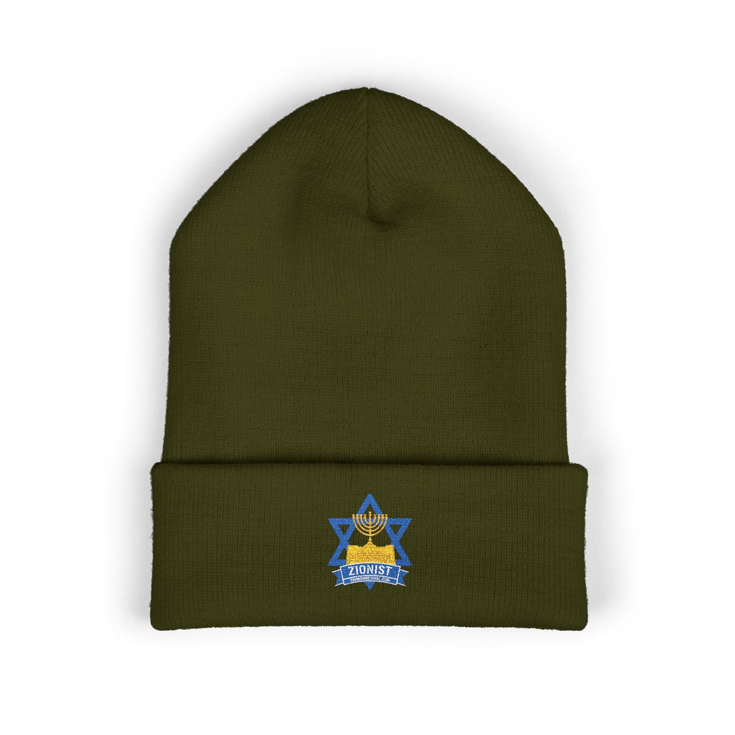 Star of David Cuffed Beanie