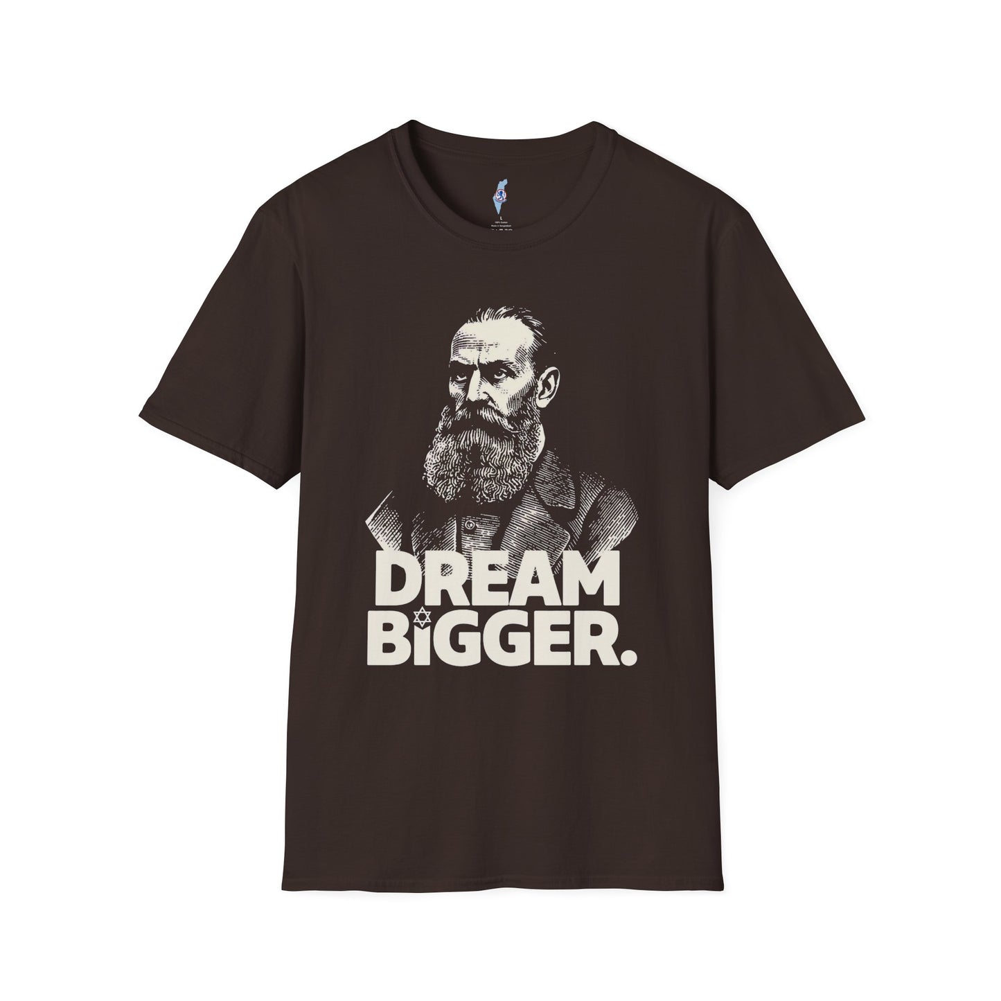 Dream Bigger - Herzl Portrait T-Shirt