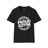 Proud Goyim T-Shirt — Bold Vintage Stamp Design view 1
