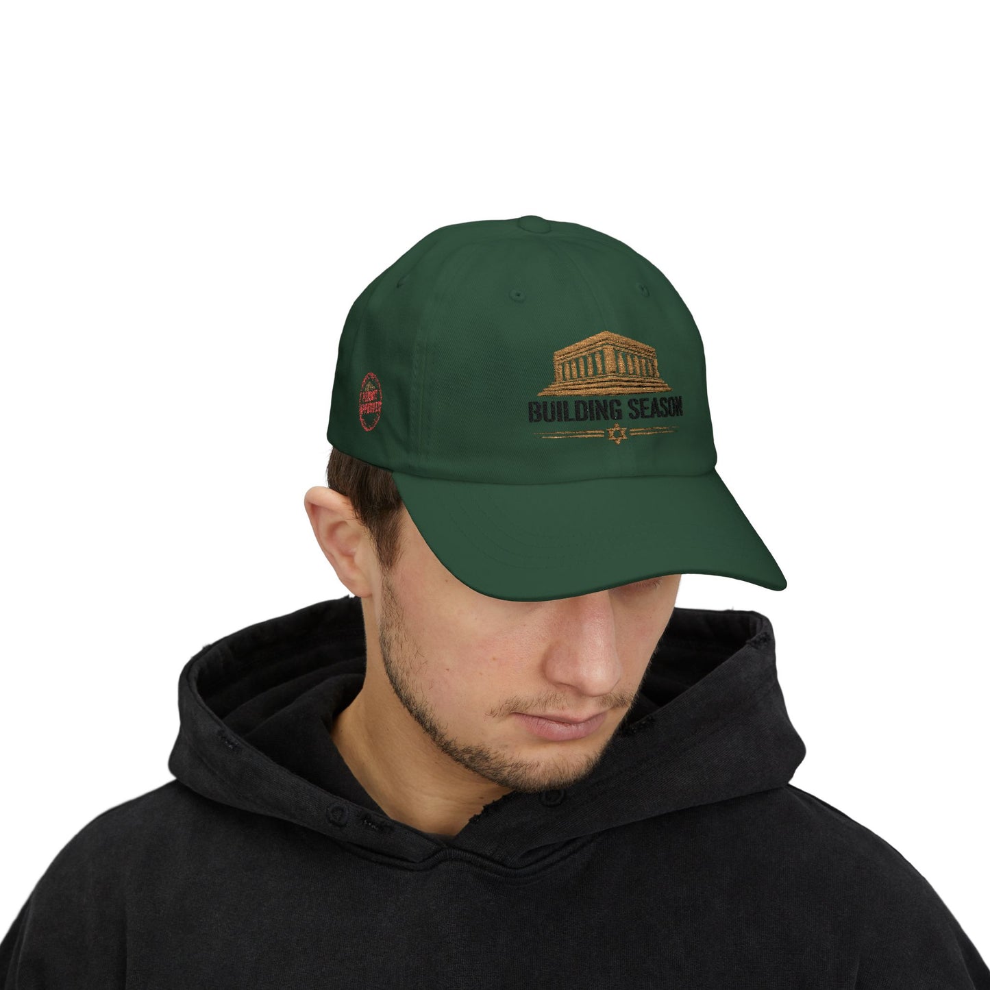 "Building Season" Embroidered Zionist Hat