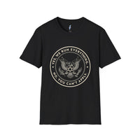 Mossad "Yes We Run Everything, No You Can't Apply" T-Shirt view 2