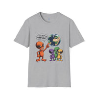 Alien Family Tee- " Earth's Blaming the Jews Again" view 2