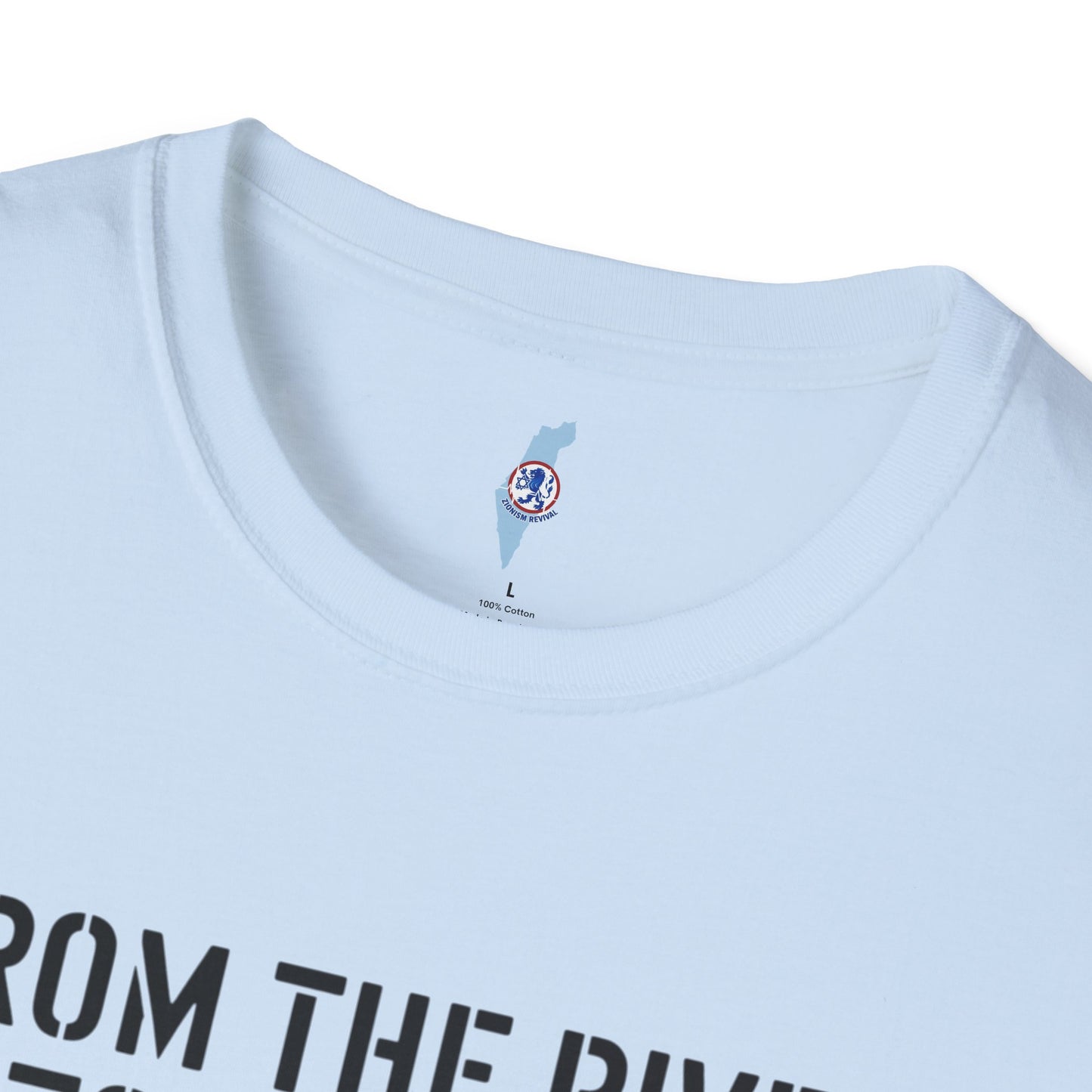 River to the Sea Israel Version Tee