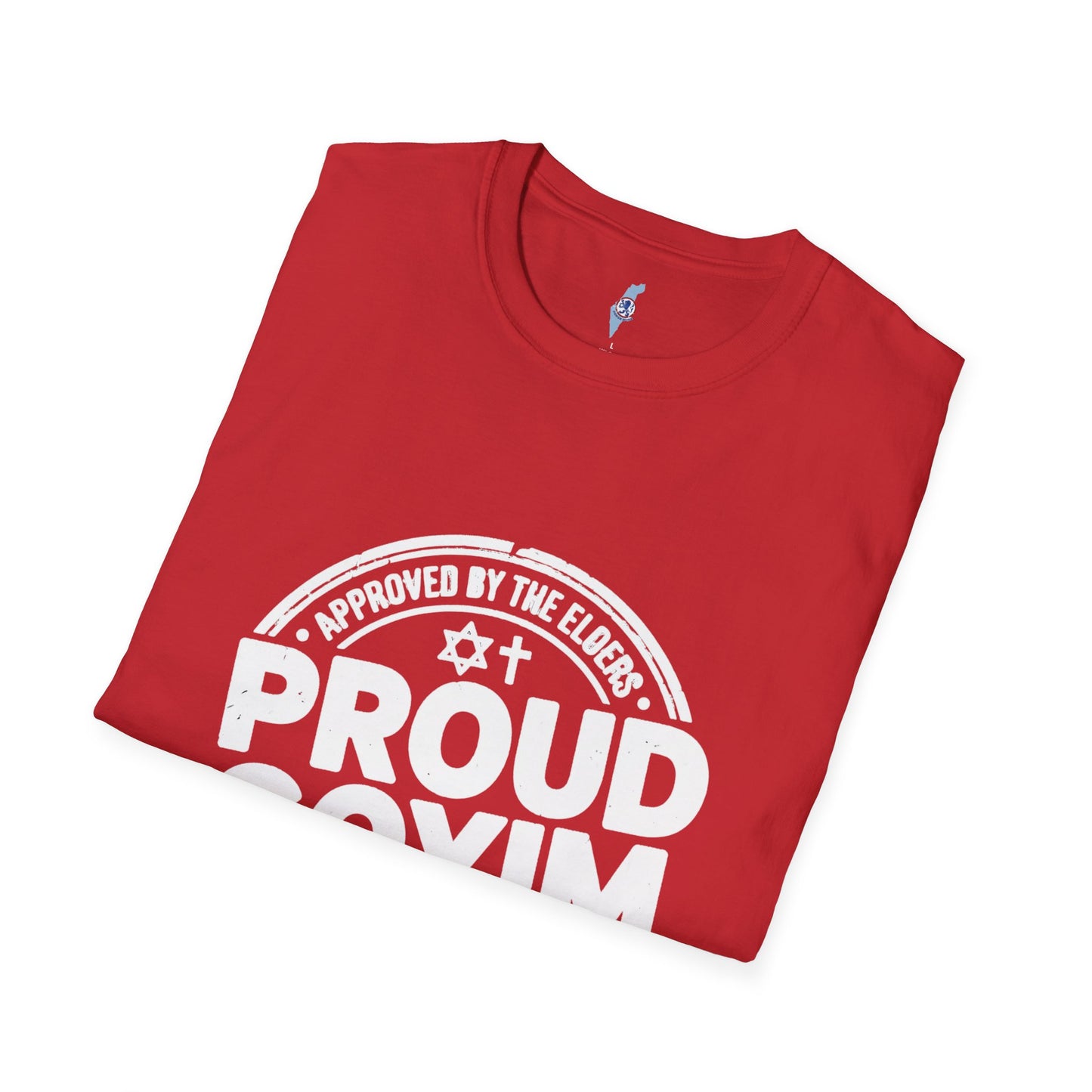 Proud Goyim T-Shirt — Bold Vintage Stamp Design