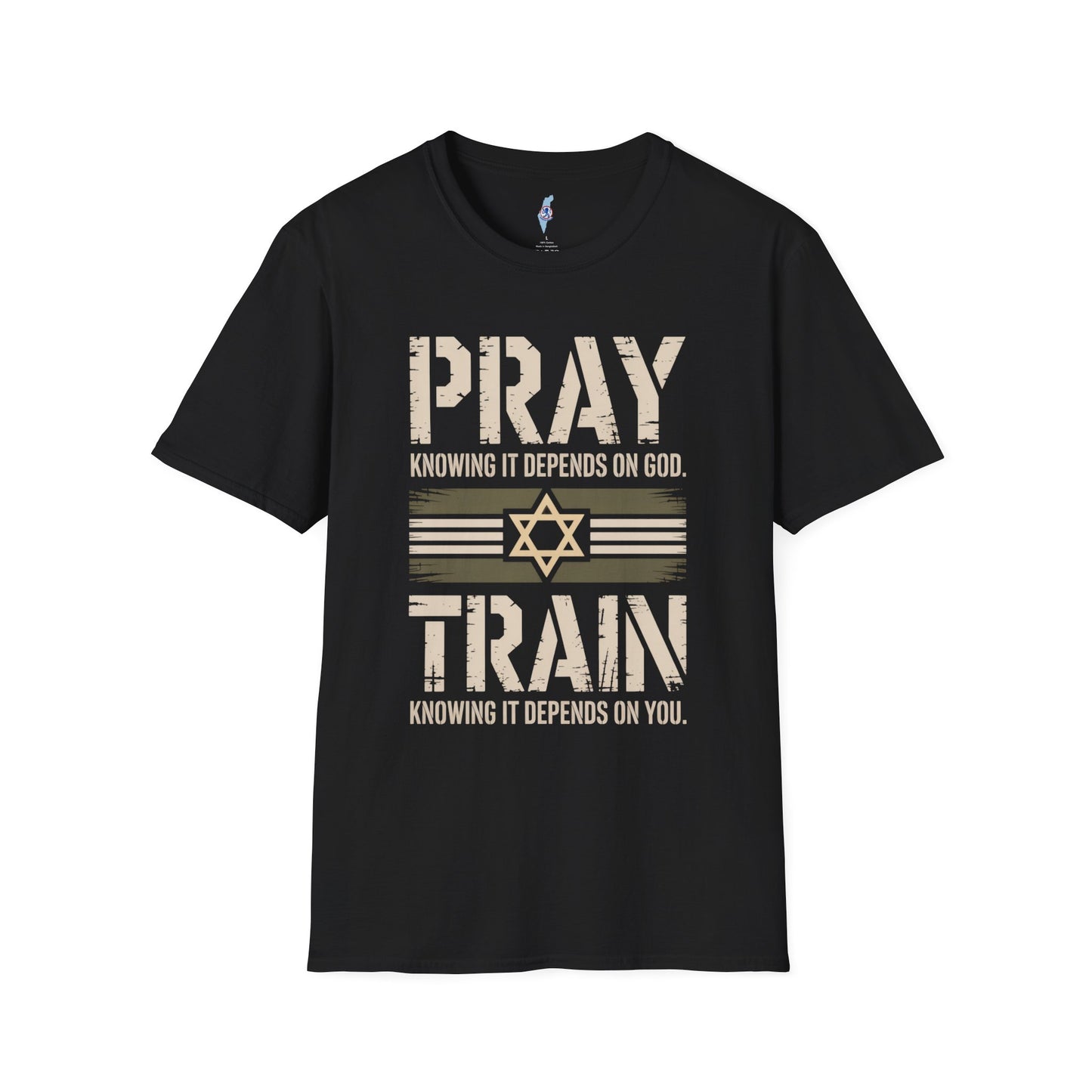 Pray & Train Tee — Star of David Edition